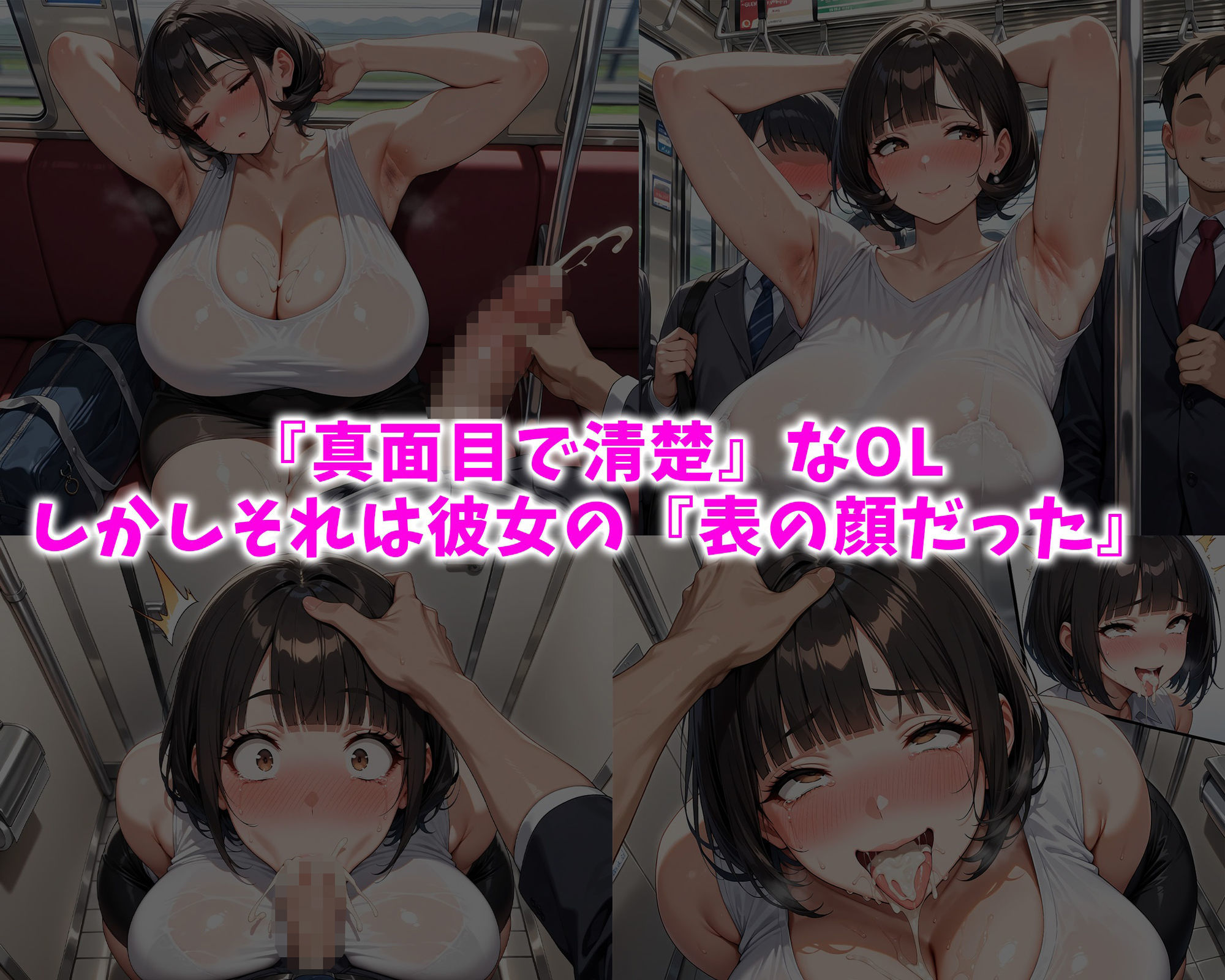 寝取られたい清楚な爆人OL みさきー誰にも言えない本当の私ー サンプル8ページ目