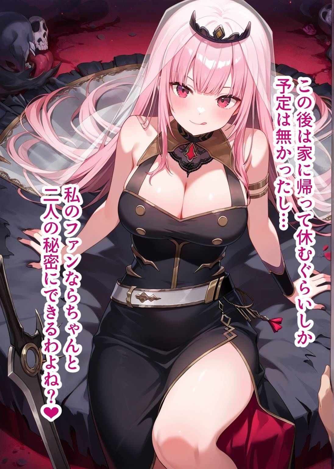 推しのVとセックスする話【森〇リオペ】 サンプル5ページ目