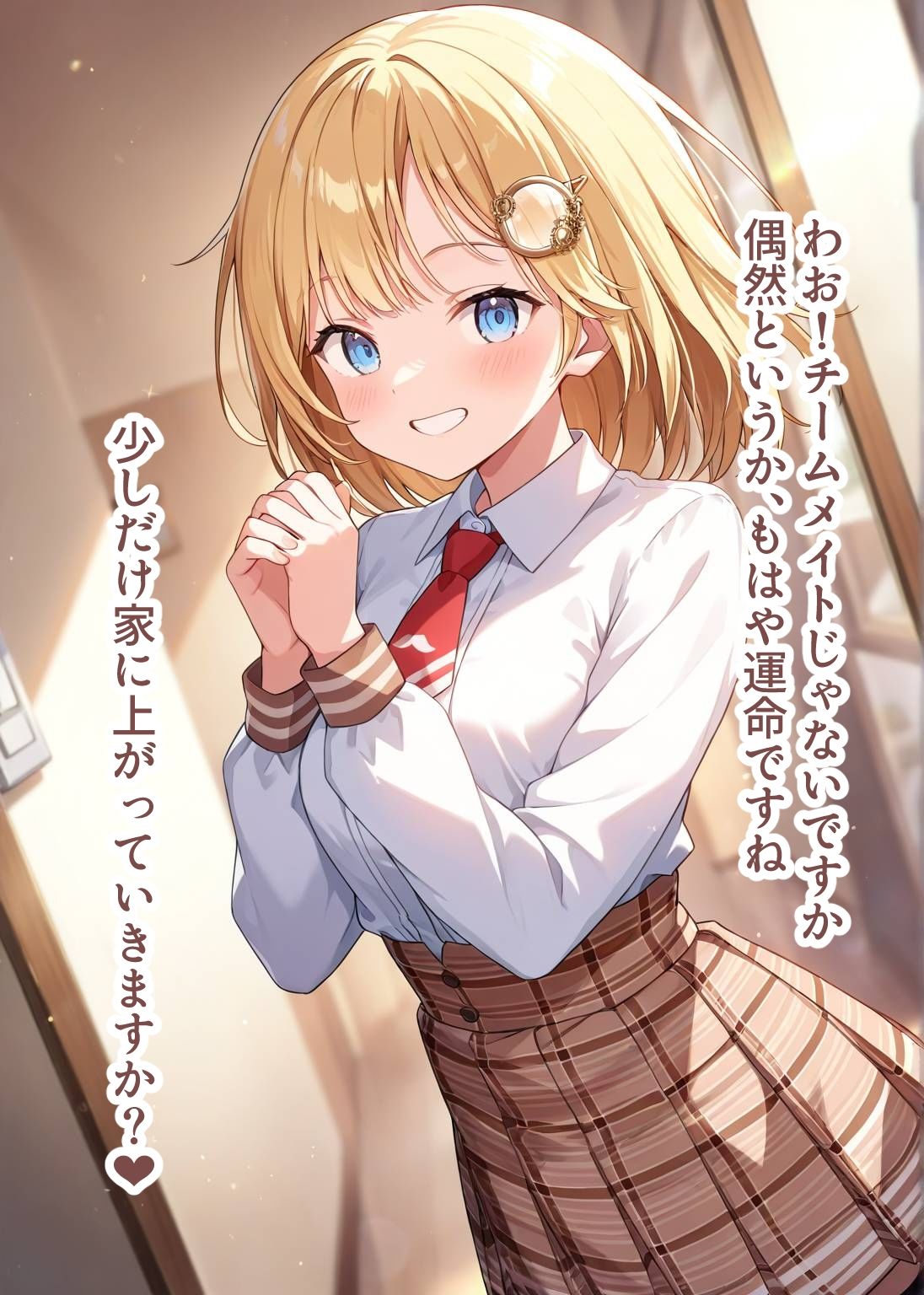 推しのVとセックスする話【ワ〇ソン・アメリア】 サンプル1ページ目