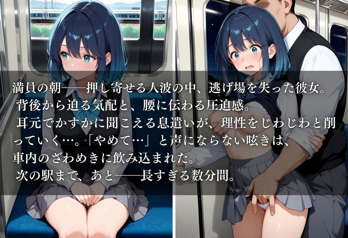 痴●鉄道【黒川  あかね編】 サンプル1ページ目