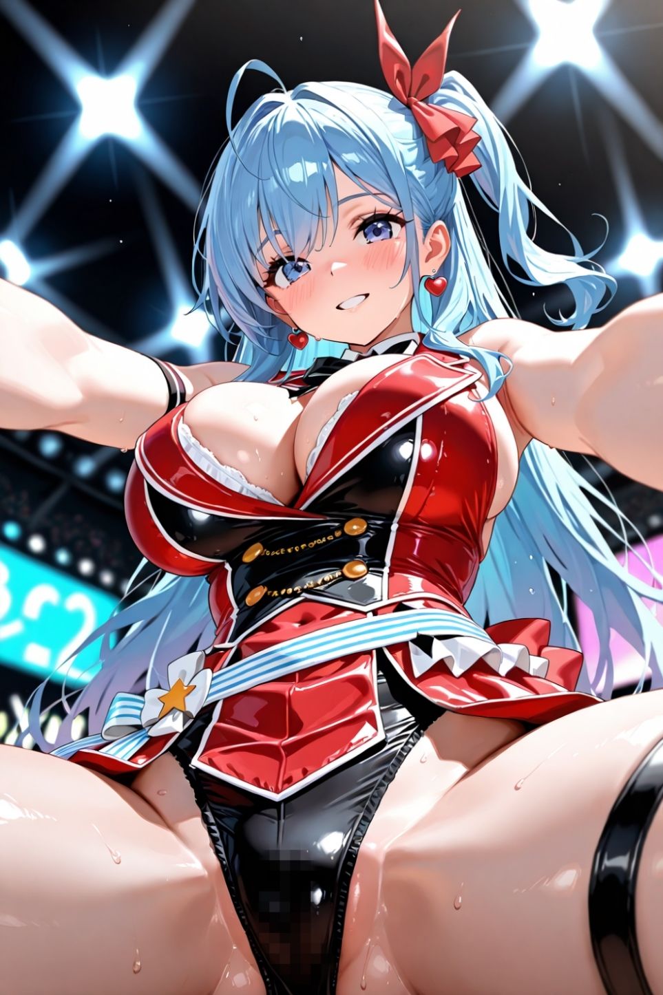 アイドルステージ！ファン参加型！見せつけ中出し大乱交！ サンプル2ページ目