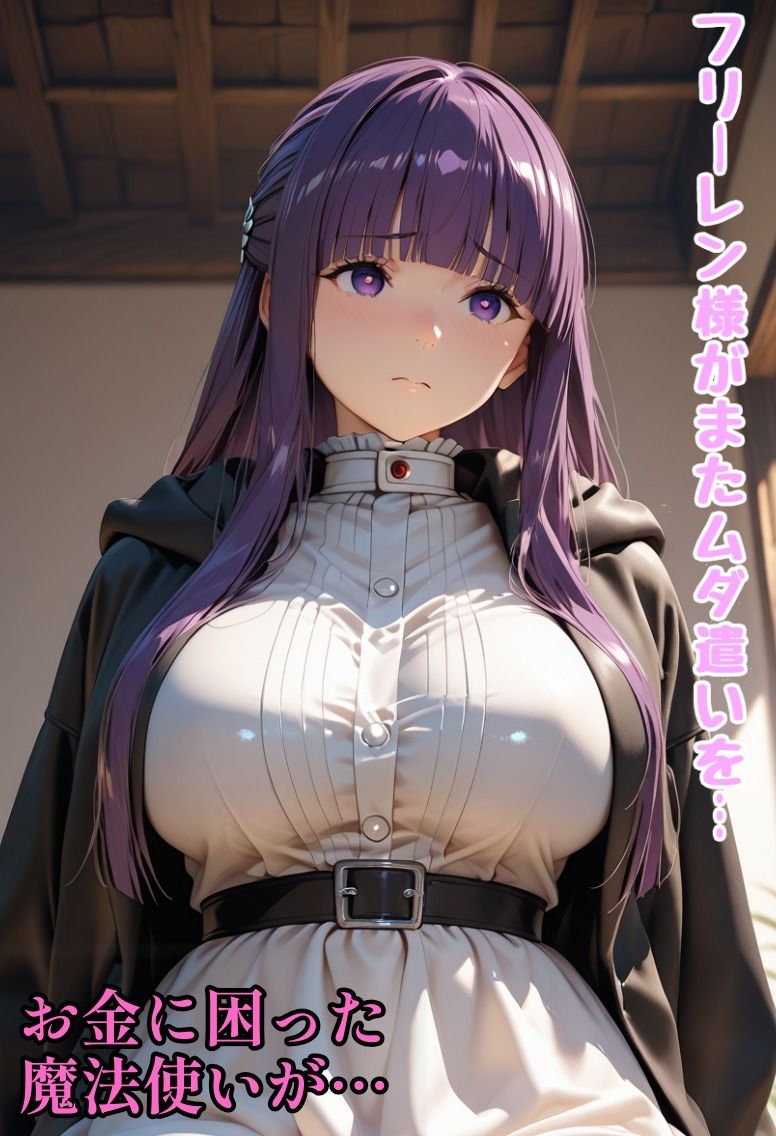巨乳魔法使いの援交・路銀稼ぎ サンプル1ページ目