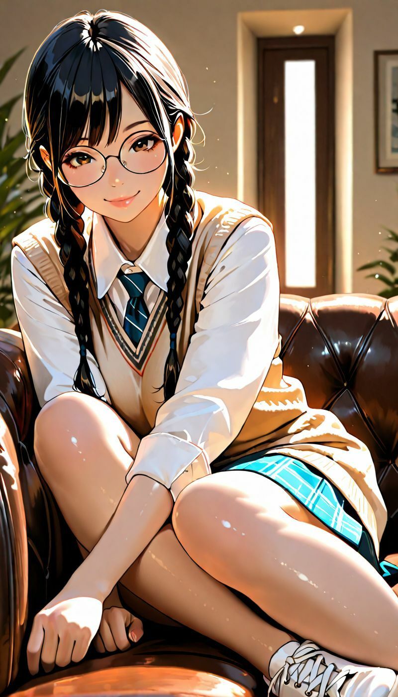 眼鏡っ子はオタクでえっち。 サンプル1ページ目
