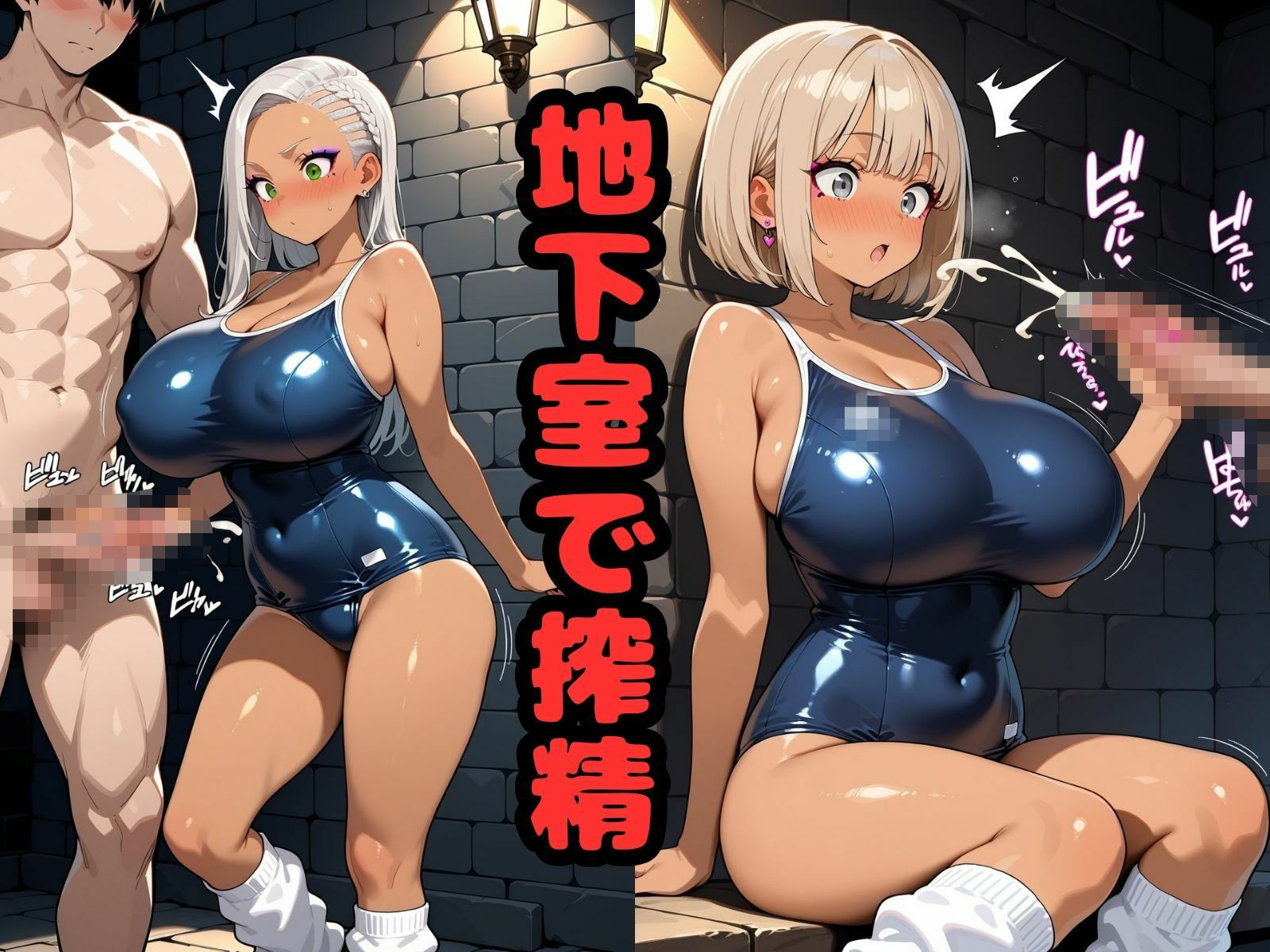 ギャルシコ学園搾精倶楽部〜スク水ギャルがチ〇コシコシコして搾精してくれる〜 サンプル6ページ目