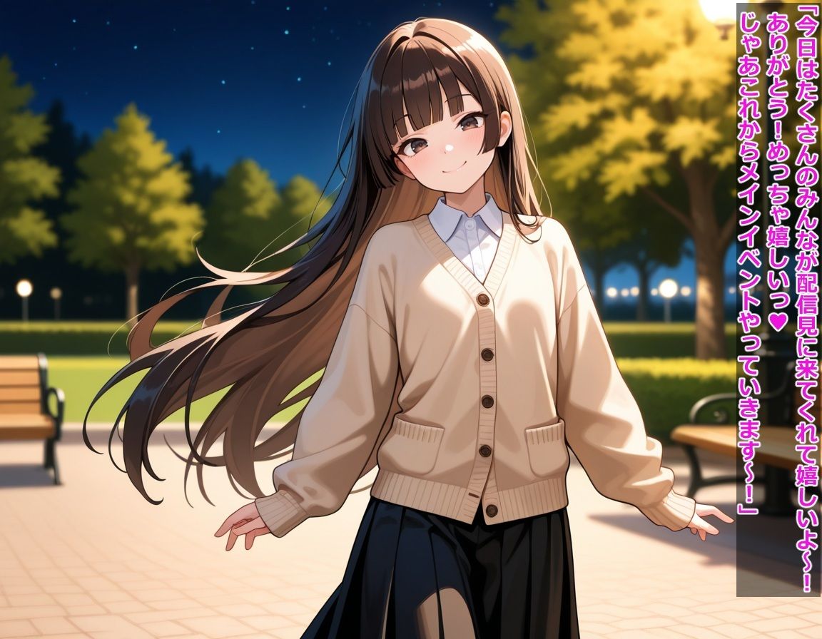 女装配信者やってたらニューハーフにされちゃった サンプル1ページ目