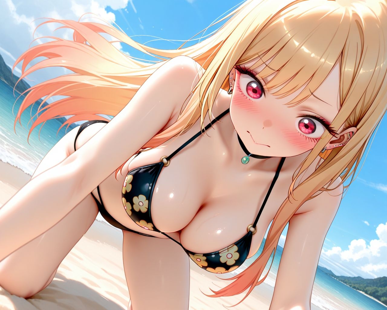 その淫乱ギャルは恋をする  〜ビキニ編〜 サンプル9ページ目