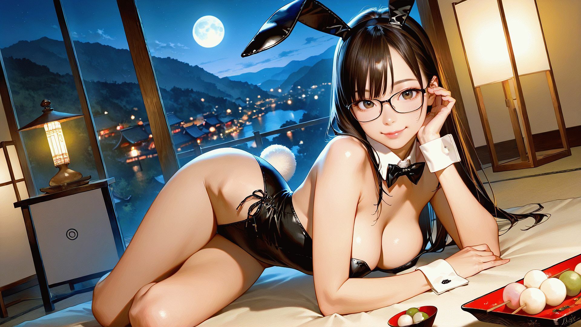 お月見バニー娘 サンプル2ページ目