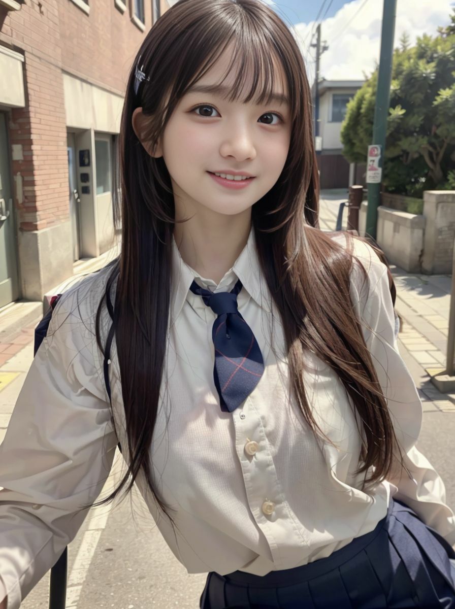 女子校生の放課後学園ライフ、全部見せます！萌咲ちゃん編 サンプル1ページ目