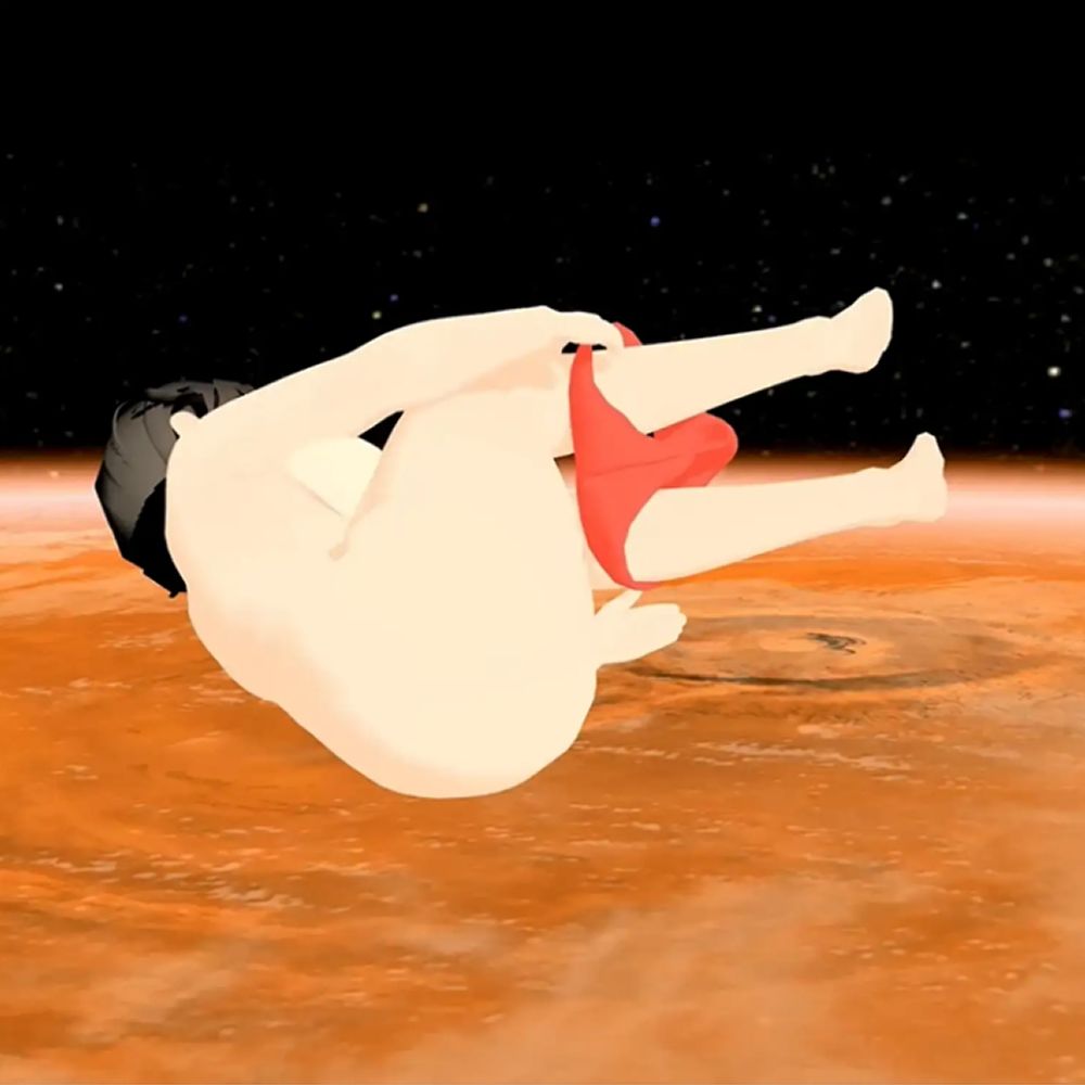 宇宙グラビア  無重力で暴れるHカップおっぱい  小津りさ サンプル6ページ目