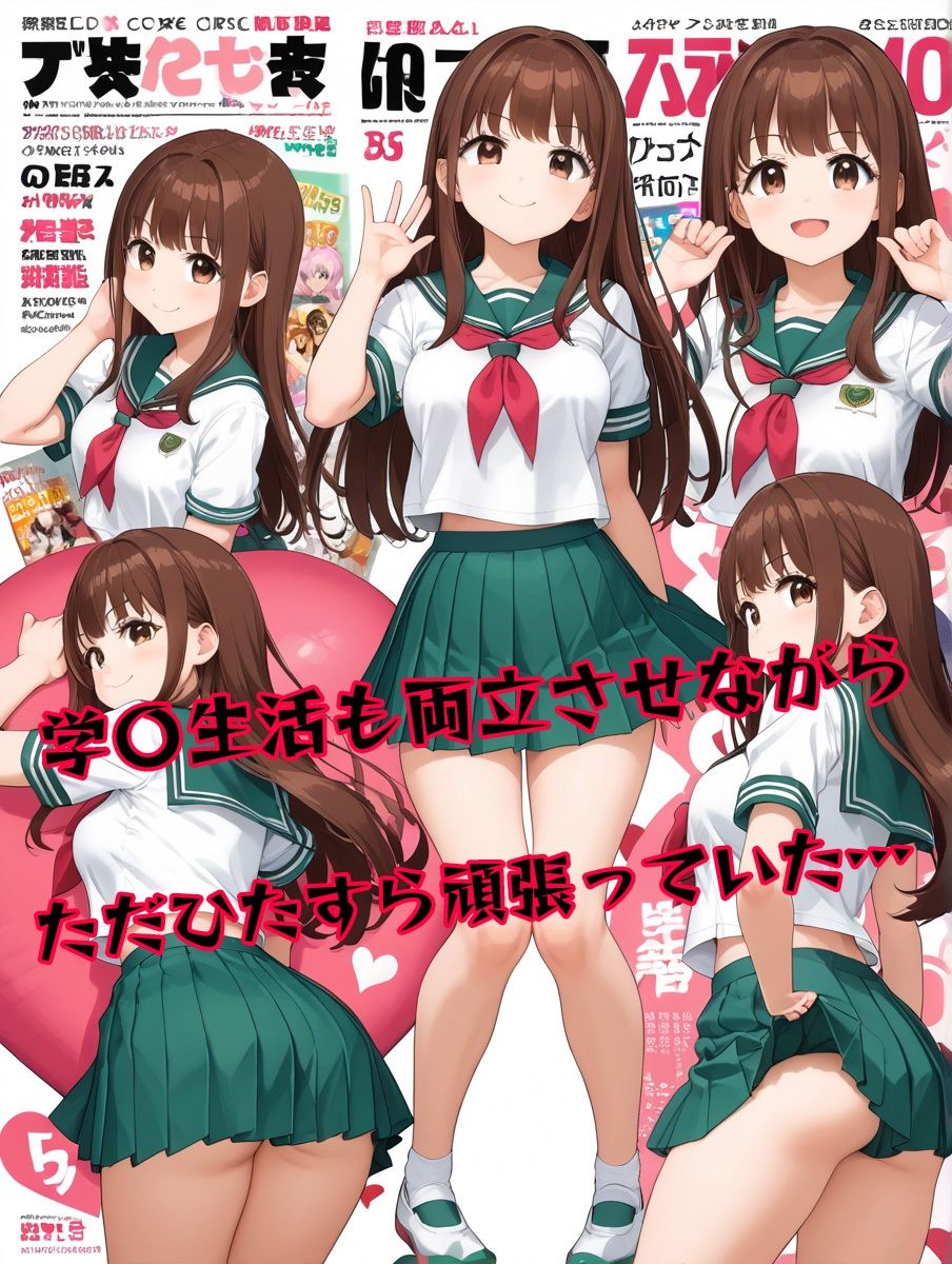 J〇アイドルの裏事情/三葉ヒカル サンプル2ページ目