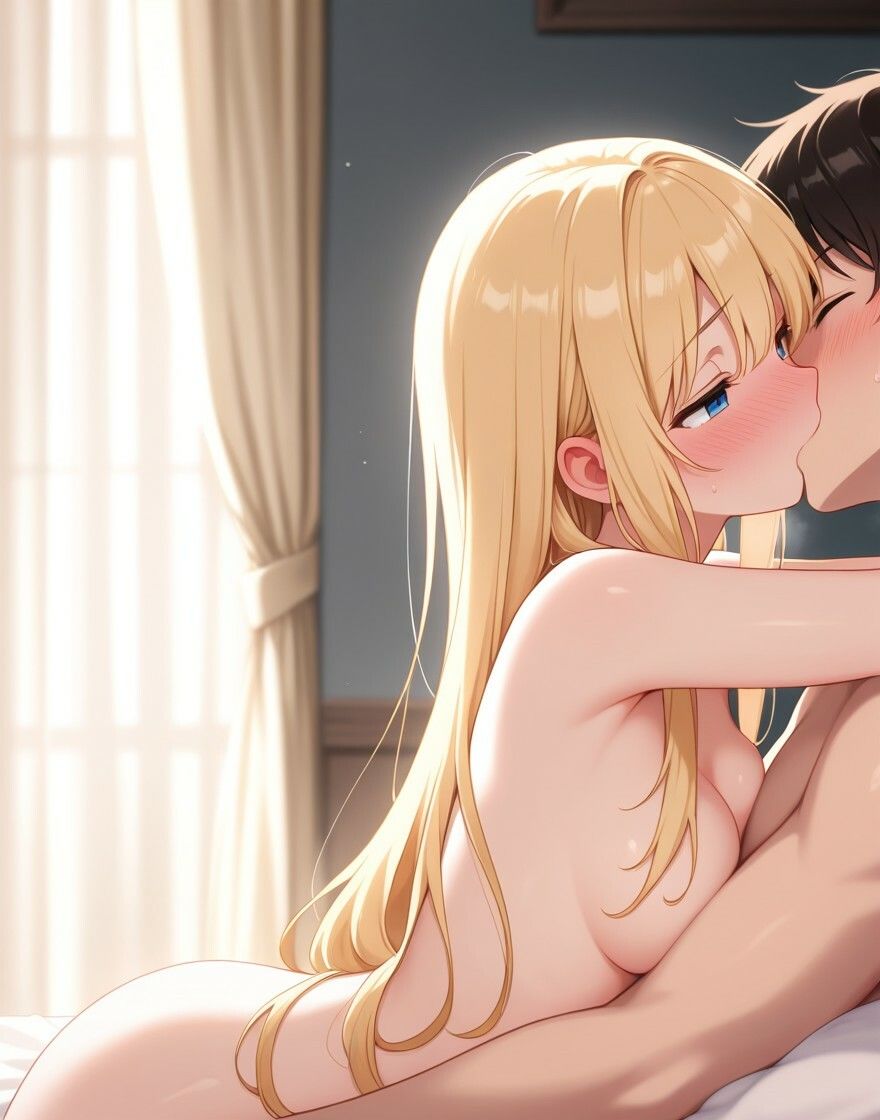 金髪美女生徒のノーブラ誘惑に理性ふきとび！ サンプル8ページ目