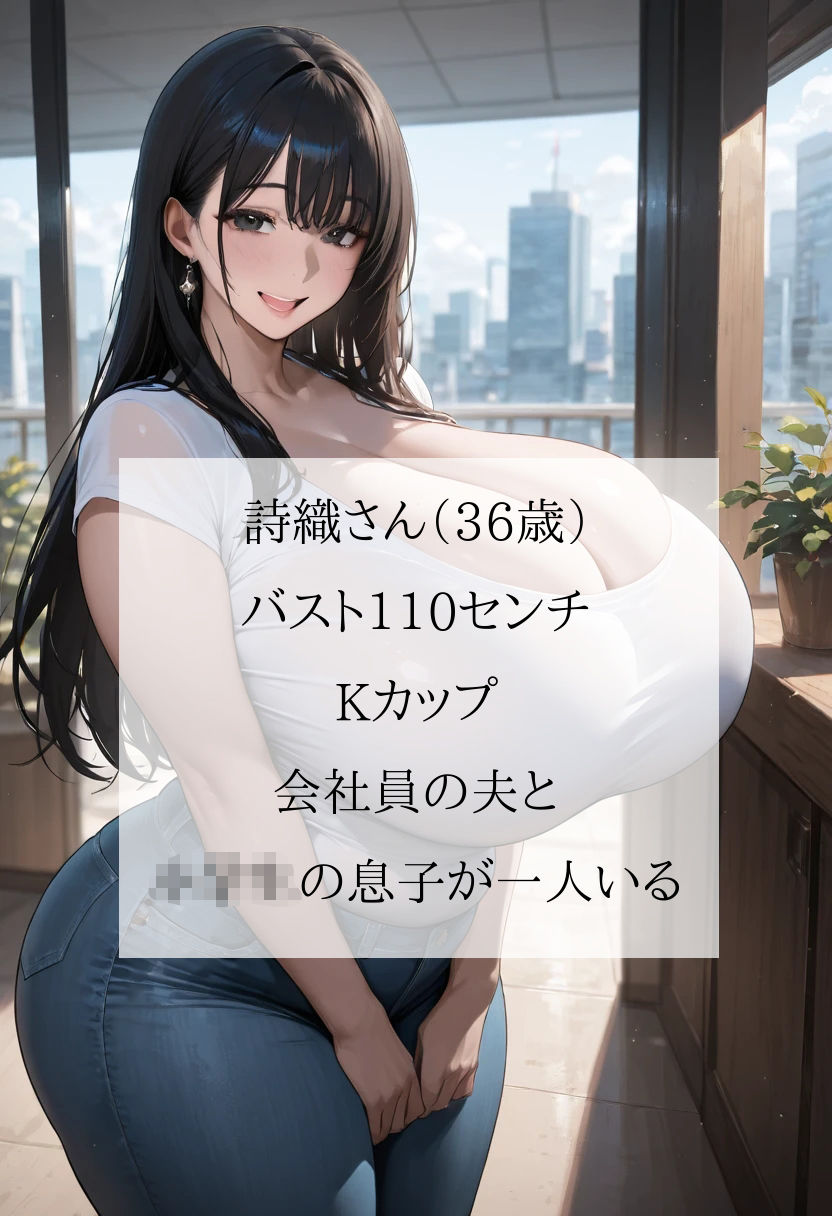 憧れていた近所のムチムチ人妻は実はセックス大好きな淫乱妻でした【セリフ付CG画像集】 サンプル2ページ目