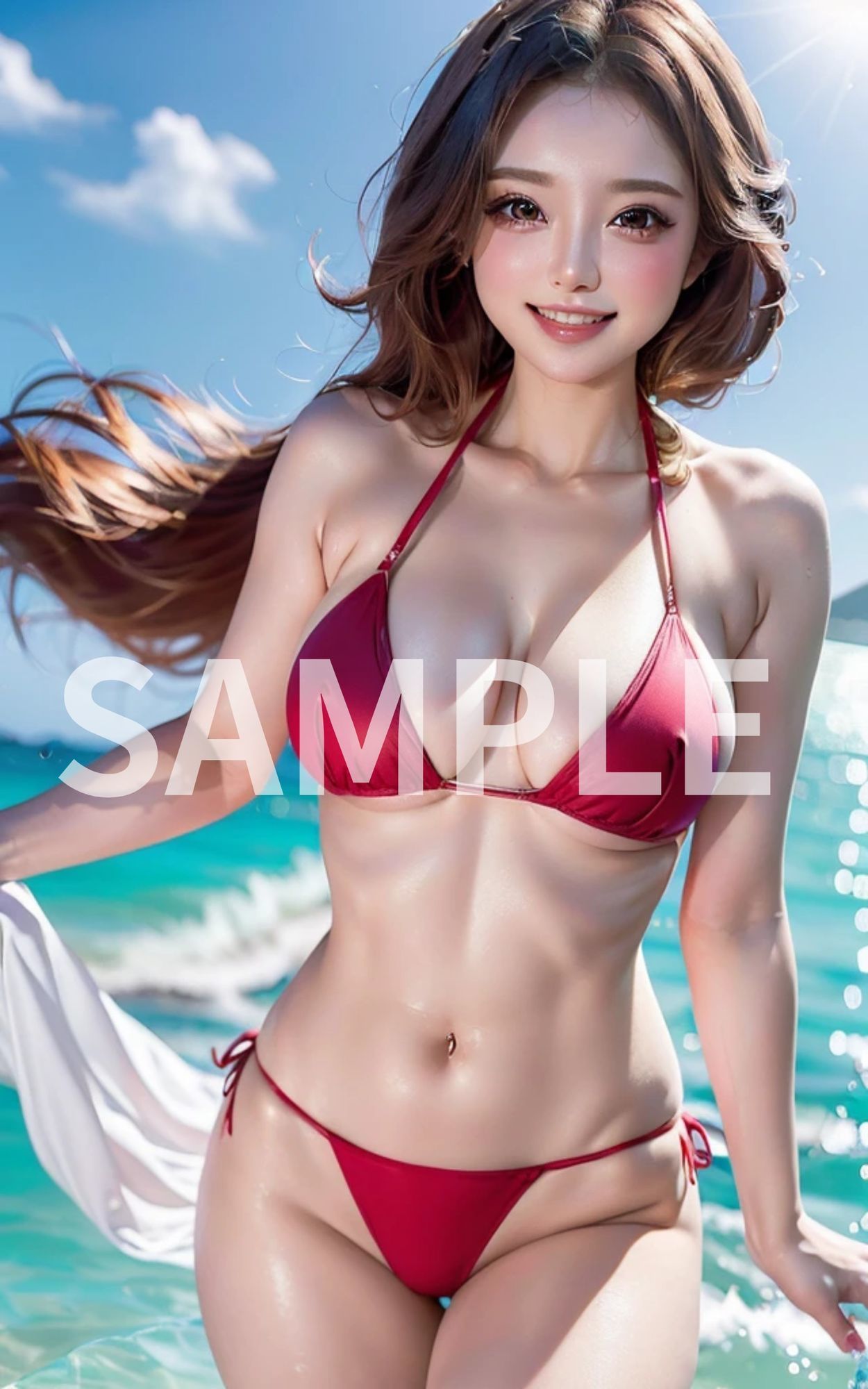 Gyaru Seduction - Bikini ＆ Bedroom サンプル5ページ目