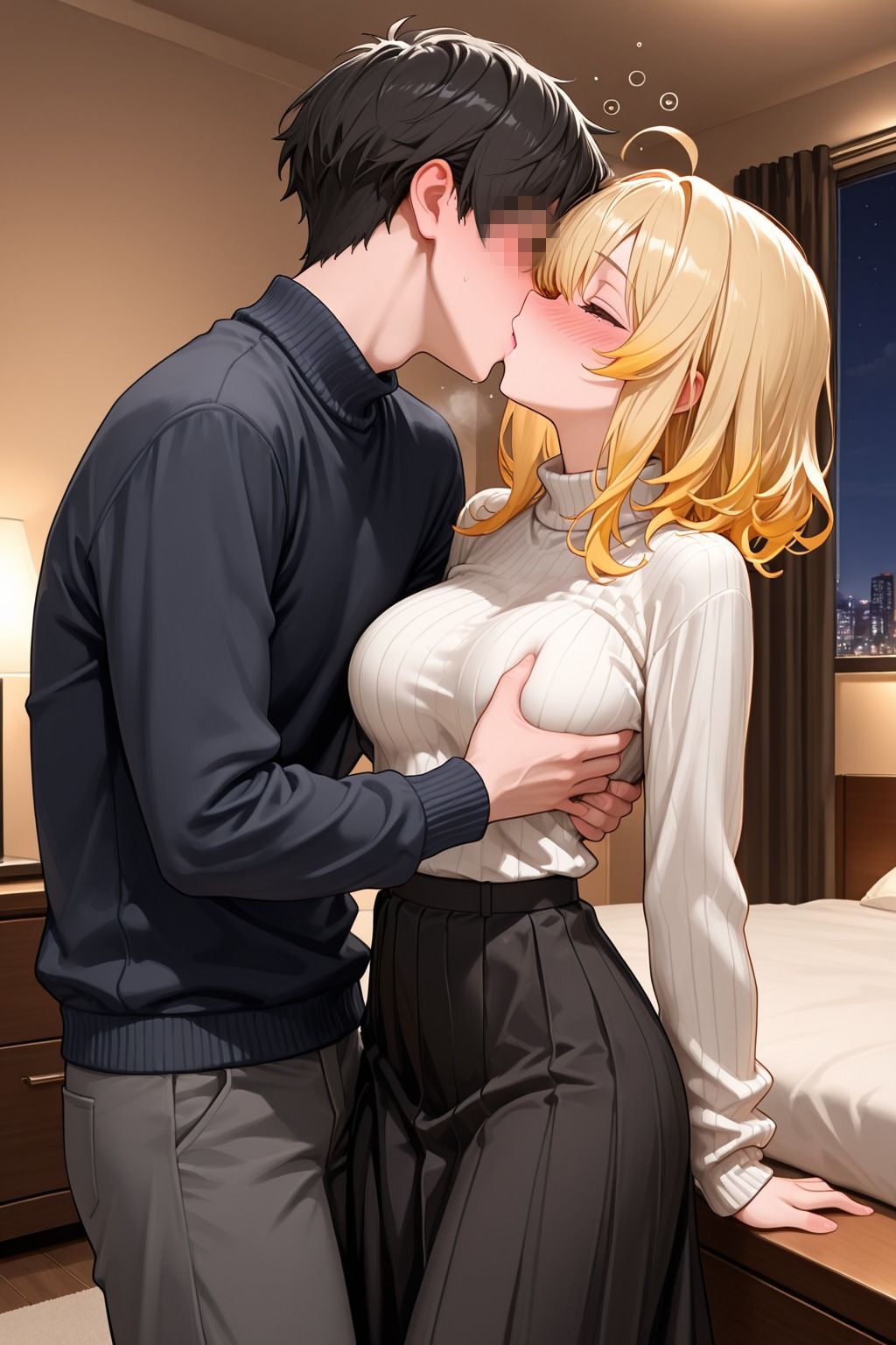 続・マチアプ女子と、目隠し拘束プレイ サンプル7ページ目