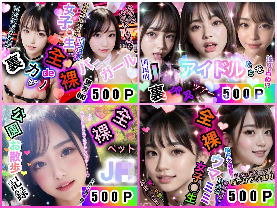 店長の裏の顔〜コンビニ店長の超ハーレム性●隷完全保存アルバム〜『全作品・総集編』 サンプル1ページ目