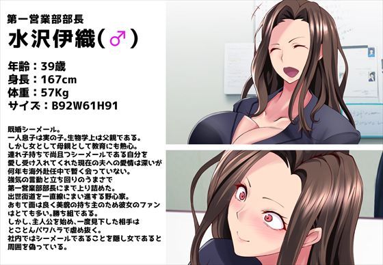 パワハラ女上司♂シーメールバレの末路はマゾ堕ちCBT調教！？ サンプル1ページ目