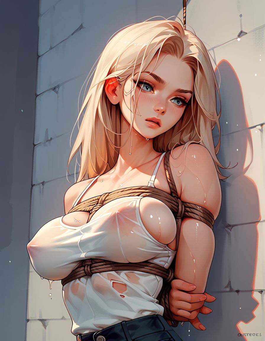 おっぱい緊縛図鑑1 サンプル1ページ目