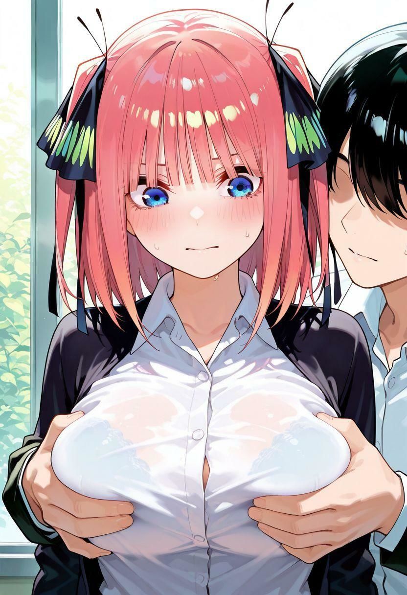 アニメヒロインのえっちなCG集-中〇二乃- サンプル9ページ目