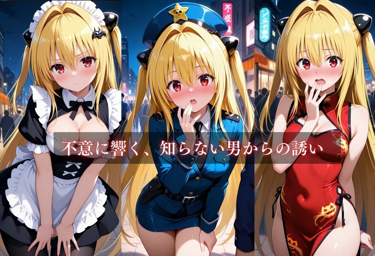 コスプレ〜淫らなハロウィン〜ヤミ サンプル4ページ目