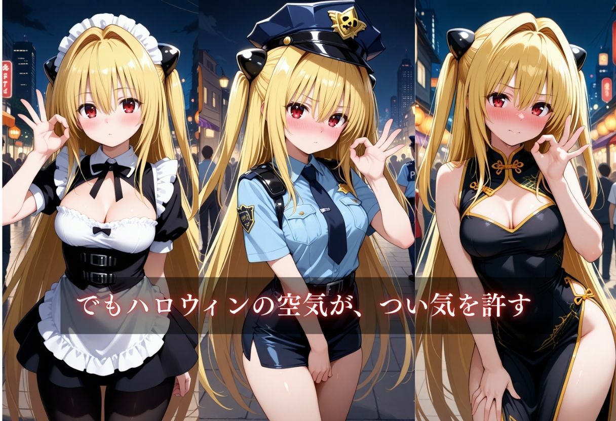 コスプレ〜淫らなハロウィン〜ヤミ サンプル6ページ目