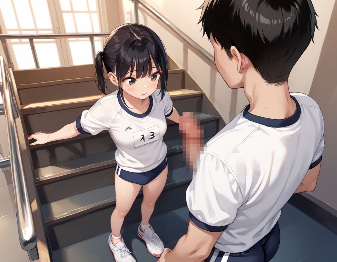 校内のJK誰でも精子かけ放題 サンプル1ページ目