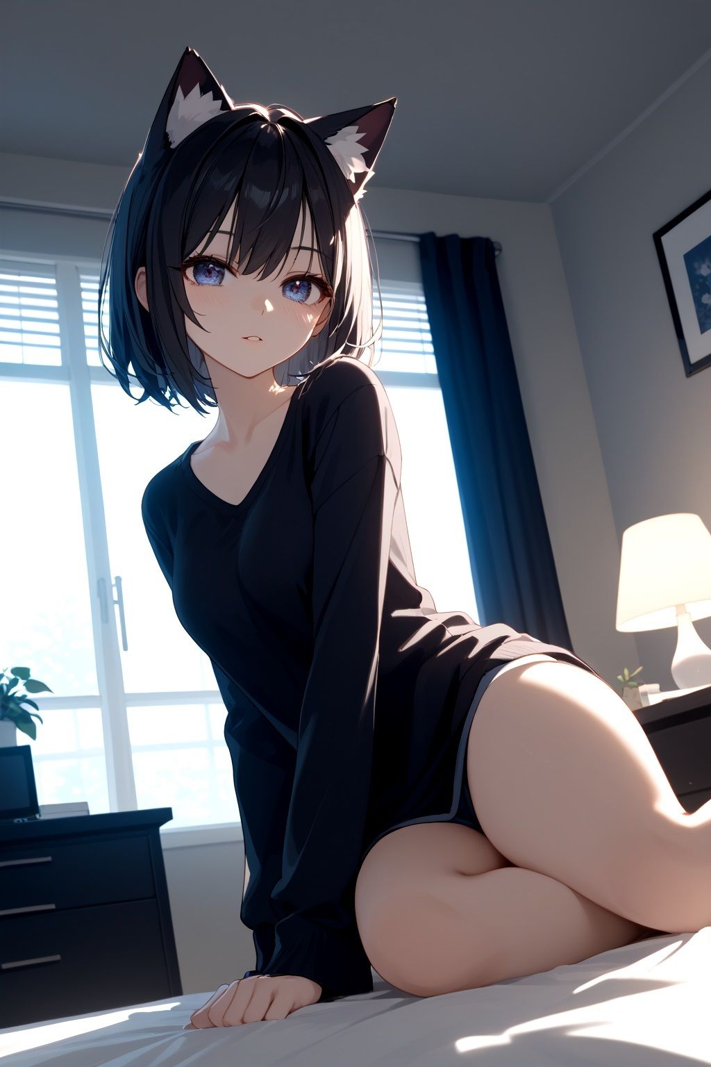 野良ネコ美少女を拾ったら発情期だった件 〜毎晩搾られる飼い主生活〜 サンプル1ページ目