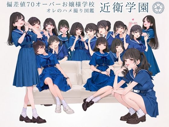 偏差値70オーバーお嬢様学校 近衛学園 オレのハメ撮り図鑑