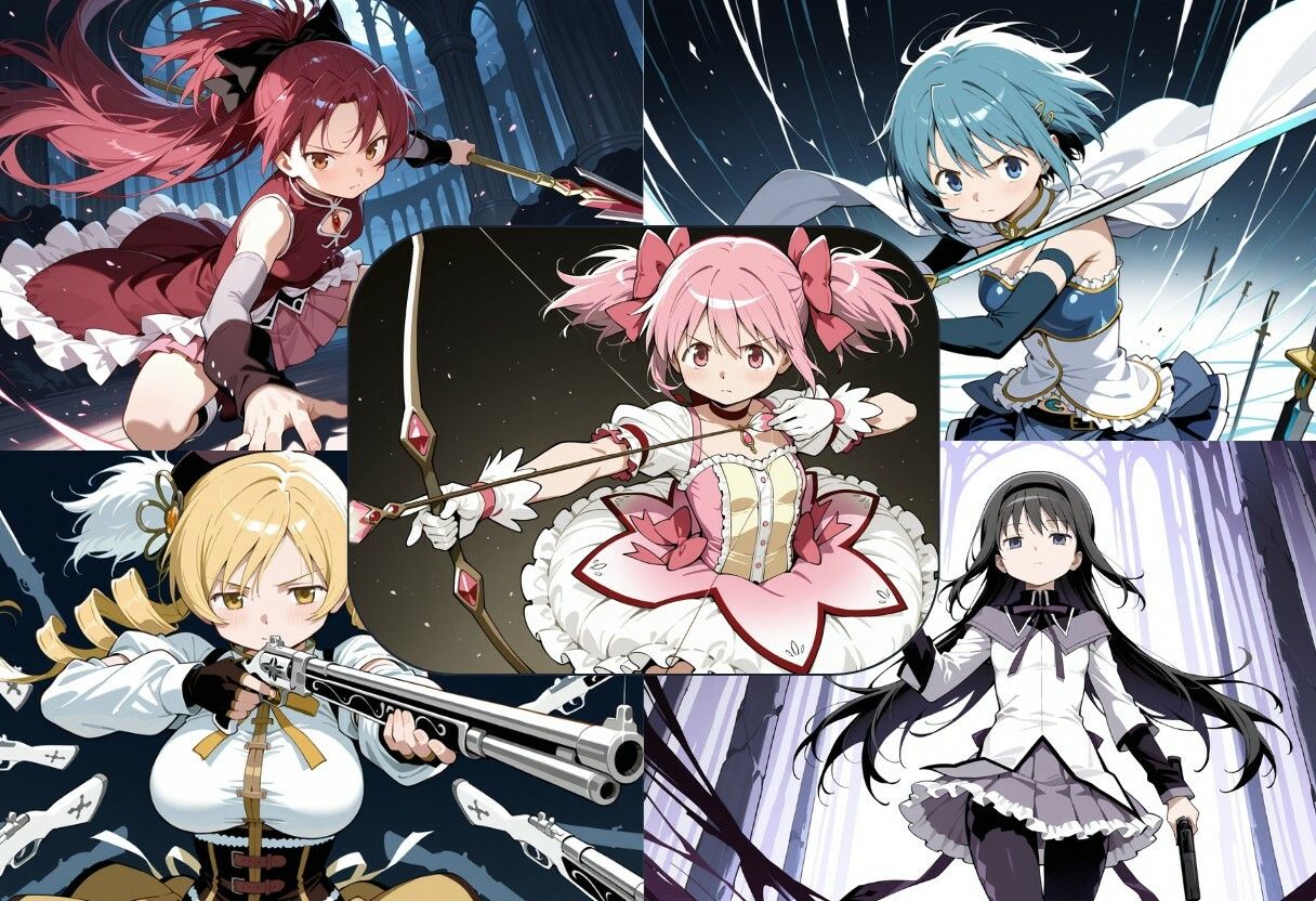 魔法少女敗北  まどマギ総集編 サンプル1ページ目