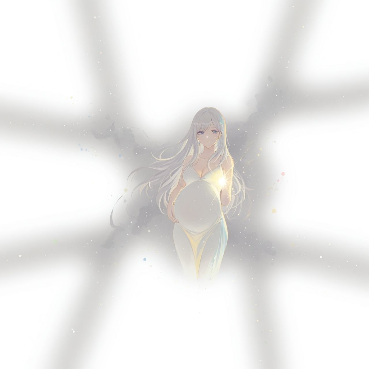 幻想妊婦的なイラスト集 サンプル4ページ目