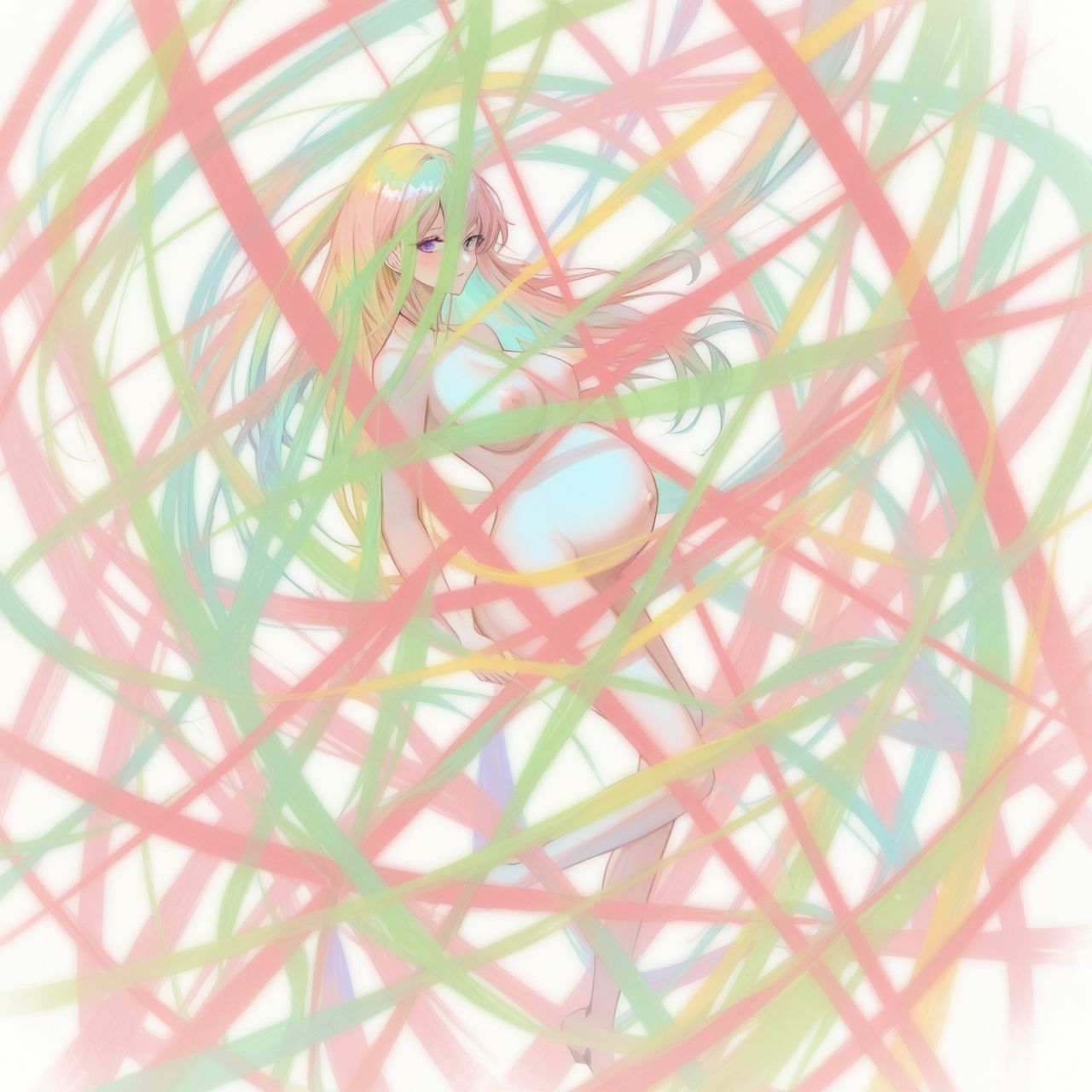 幻想妊婦的なイラスト集 サンプル5ページ目