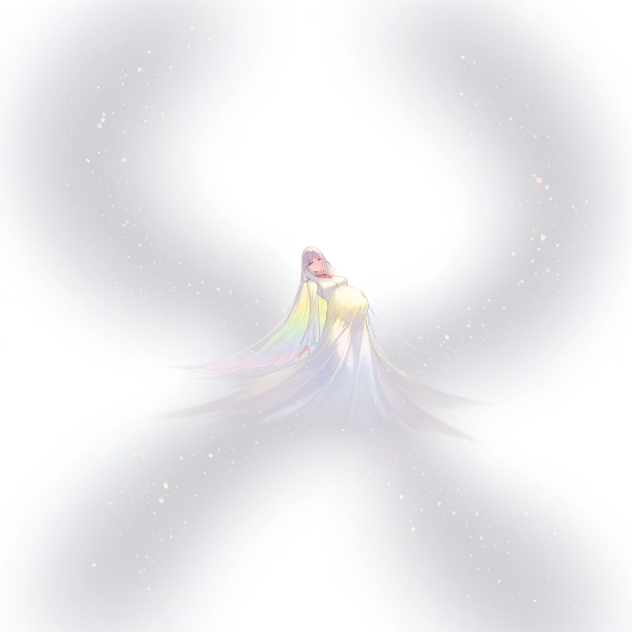 幻想妊婦的なイラスト集 サンプル10ページ目