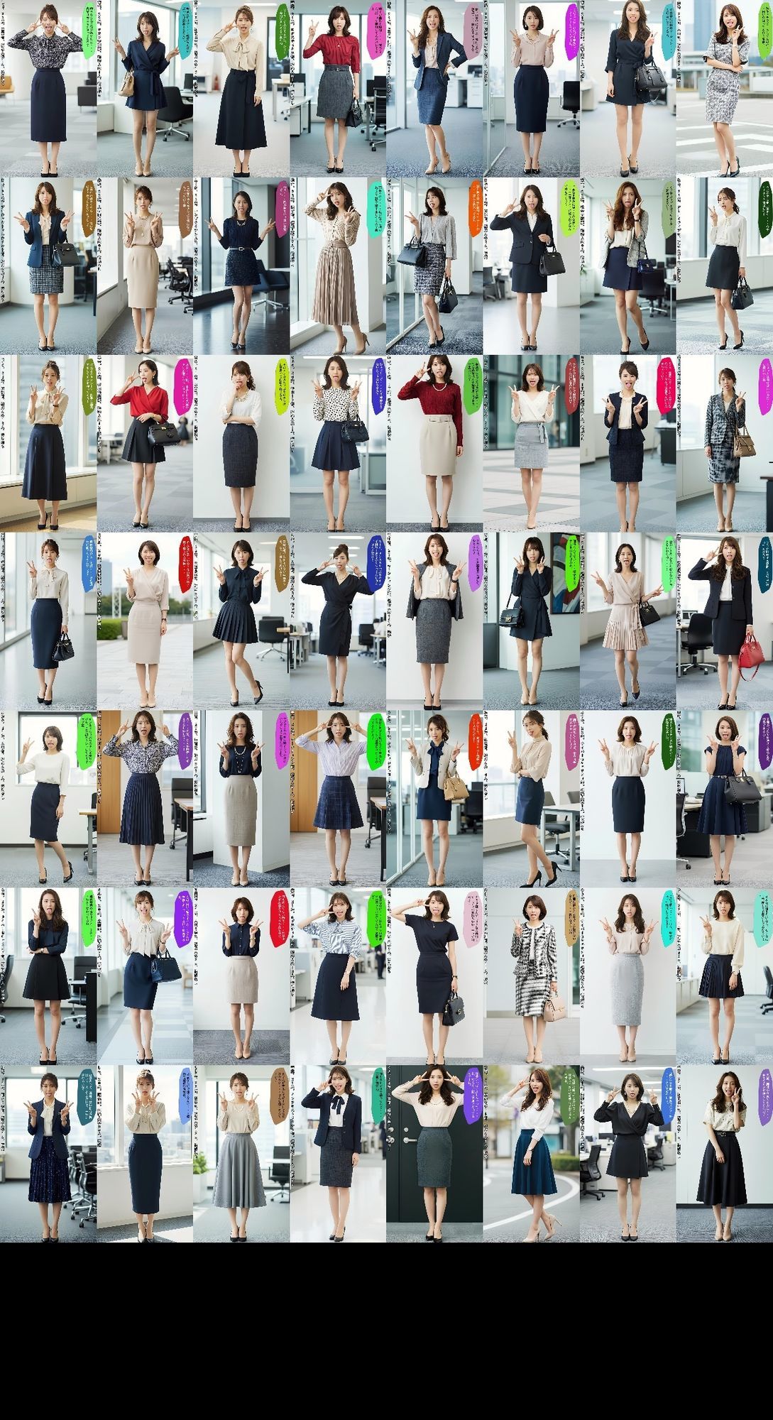 舌出しピースの美人OLたち 〜フェチ専用オナネタ〜 vol.1 サンプル10ページ目