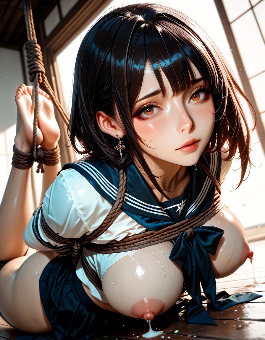 女子校生緊縛図鑑2 サンプル5ページ目