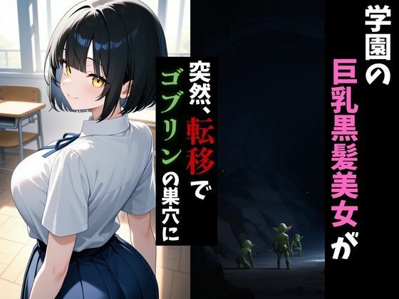 転移したらゴブリンの巣穴だった件〜黒髪女性はメスになる〜 サンプル1ページ目