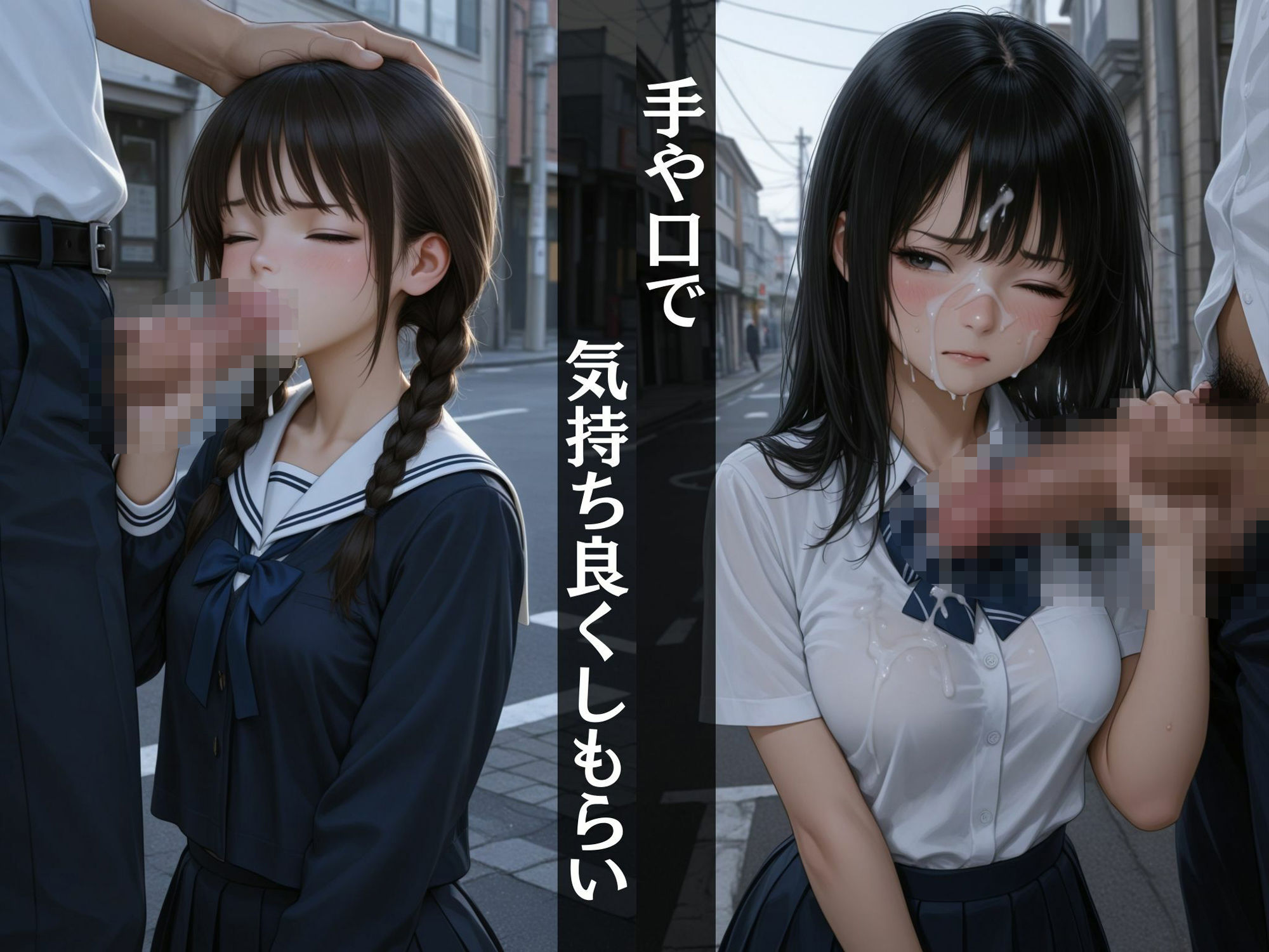 【学生青姦】  制服で帰宅中の女子校生！〜出会ってその場で中出し性交〜 サンプル4ページ目