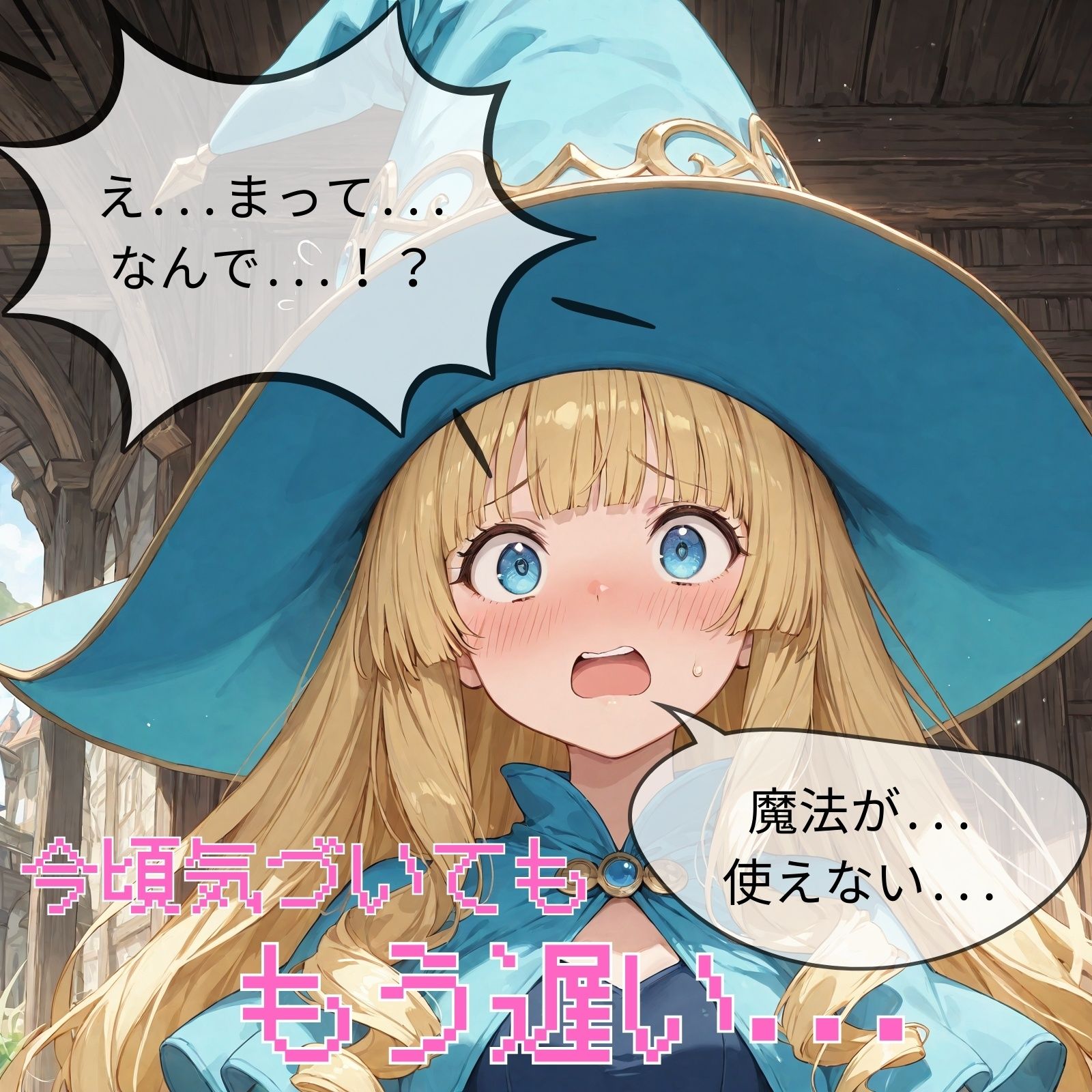 見下してきた女魔法使いを夜のスキルでわからせる！ サンプル5ページ目