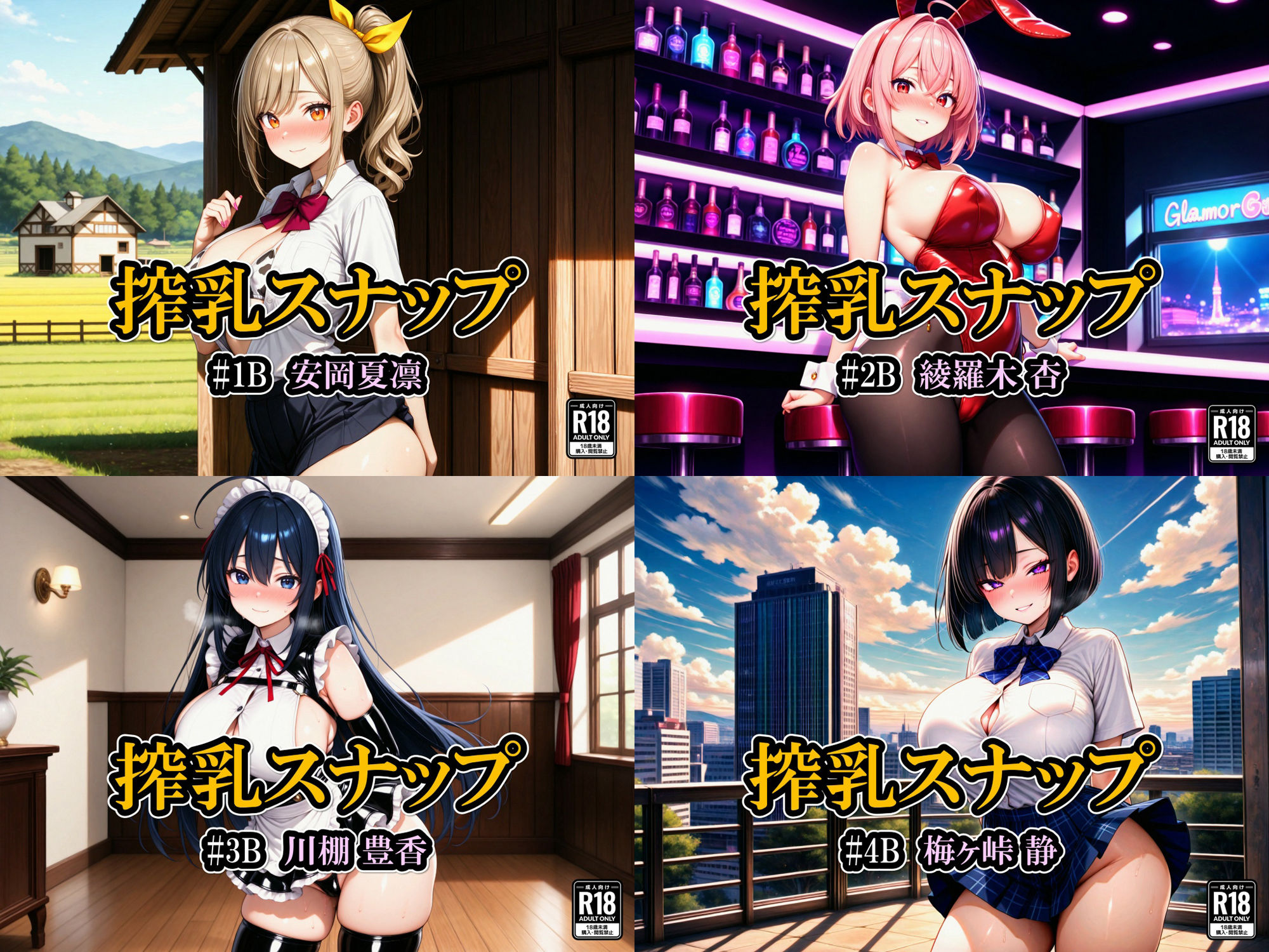 搾乳スナップ2 サンプル4ページ目