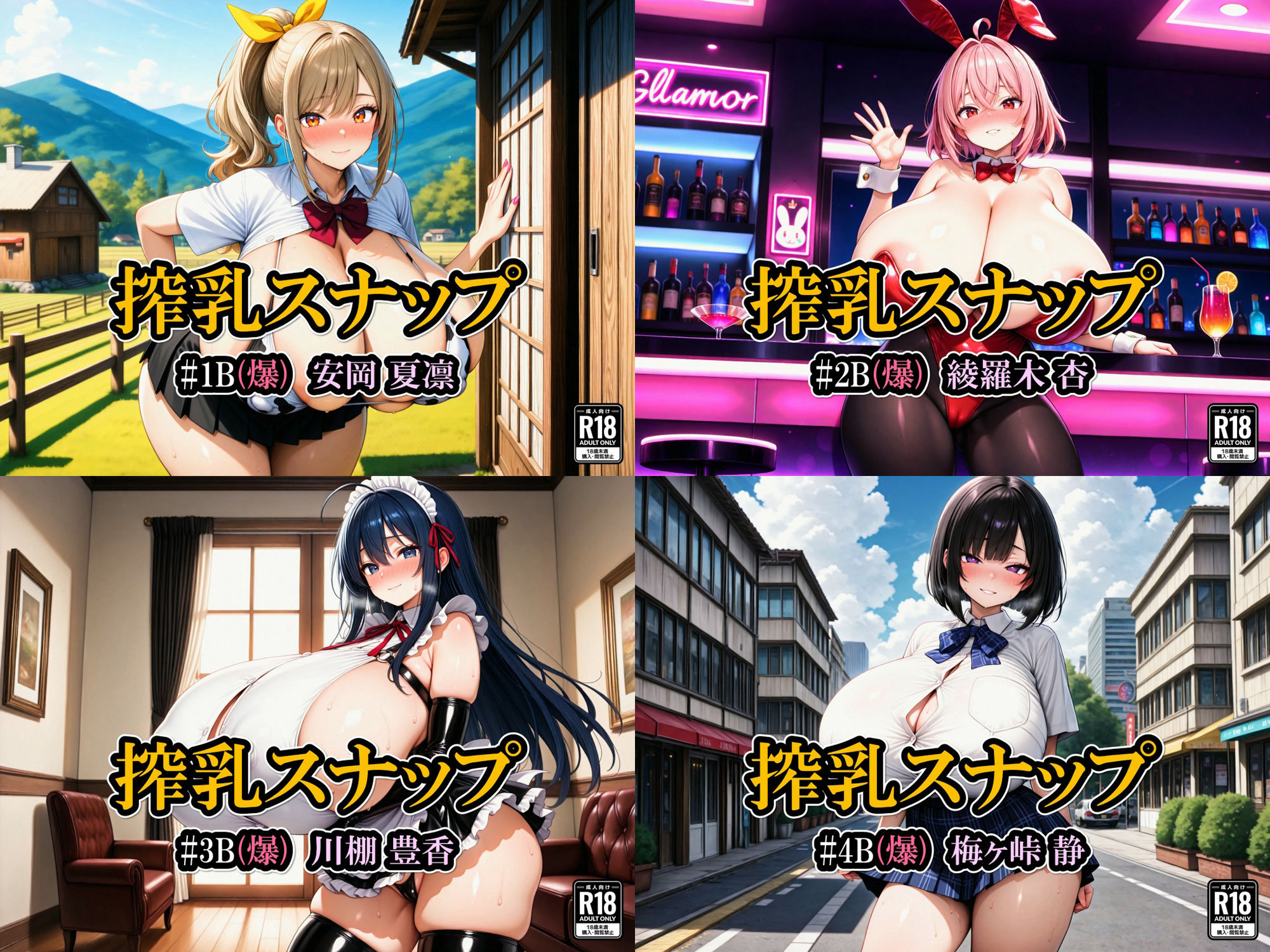 搾乳スナップ2・爆 サンプル4ページ目