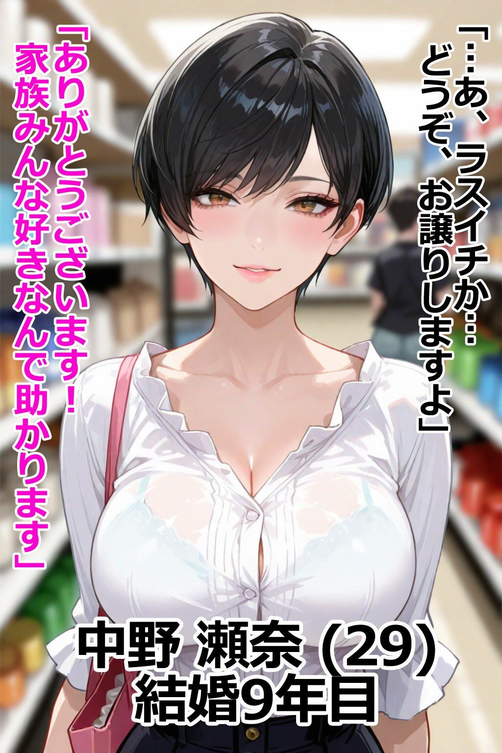 人妻はその男と会話してはいけない 即堕ち2コマ サンプル6ページ目
