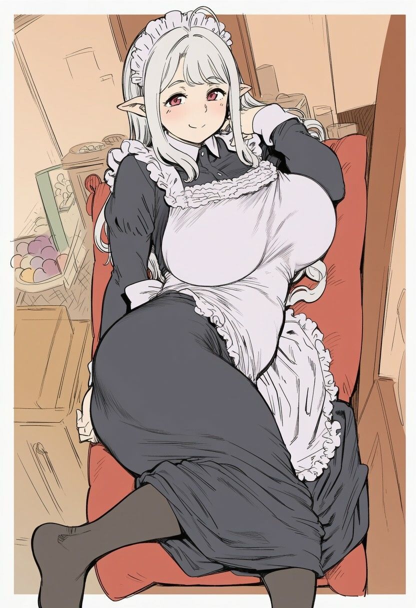 メイドエルフ サンプル1ページ目
