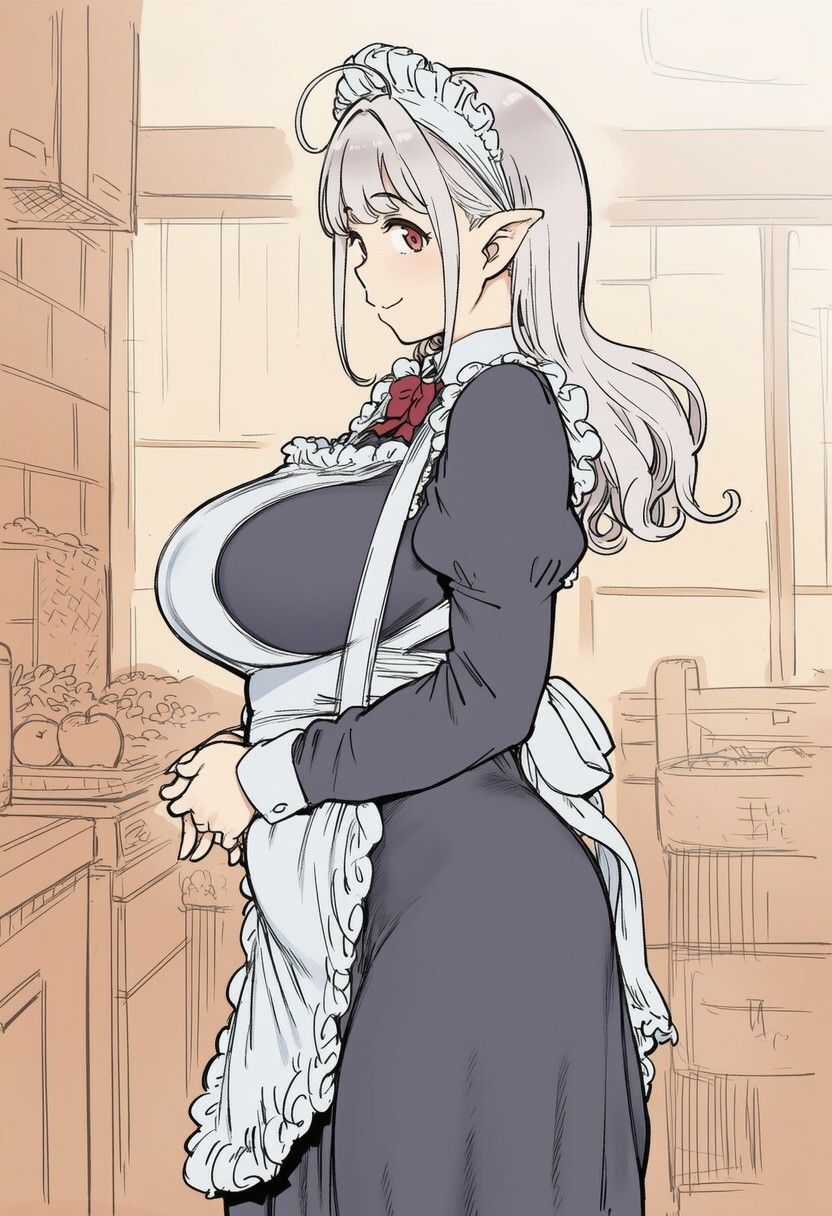 メイドエルフ サンプル2ページ目
