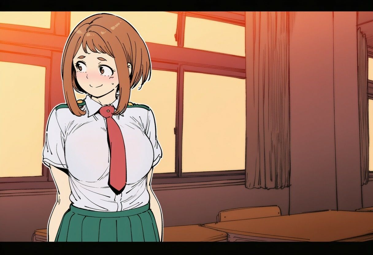 お茶〇 サンプル1ページ目