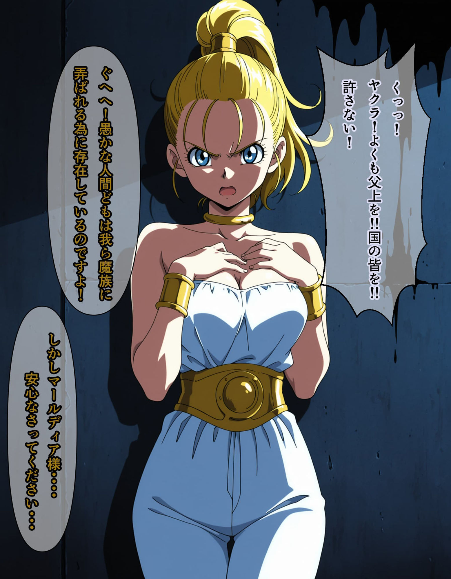 ク〇ノ・トリガー  マールディア洗脳・魔族堕ち サンプル4ページ目