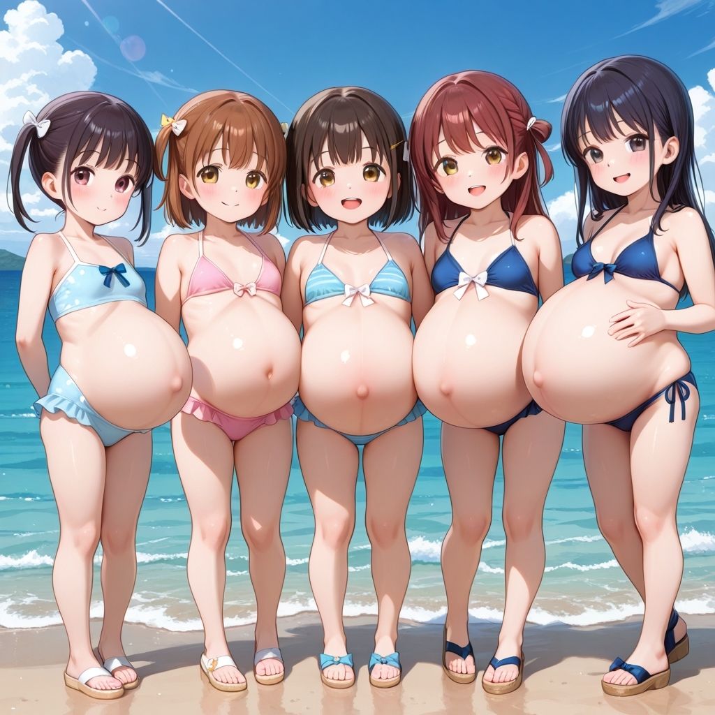 びきにんぷ〜まだまだ夏は終わらない〜 サンプル1ページ目