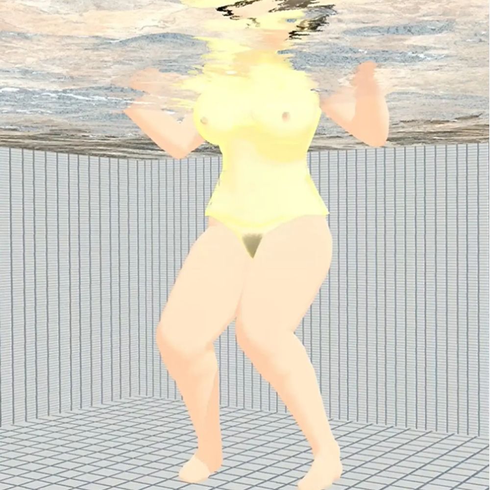 爆乳ゴリラ  スケスケ水着で丸見え  小津りさ サンプル9ページ目