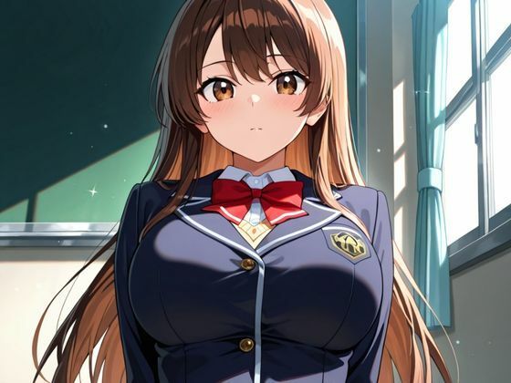 巨乳JKと汗だく中出しセックス サンプル1ページ目