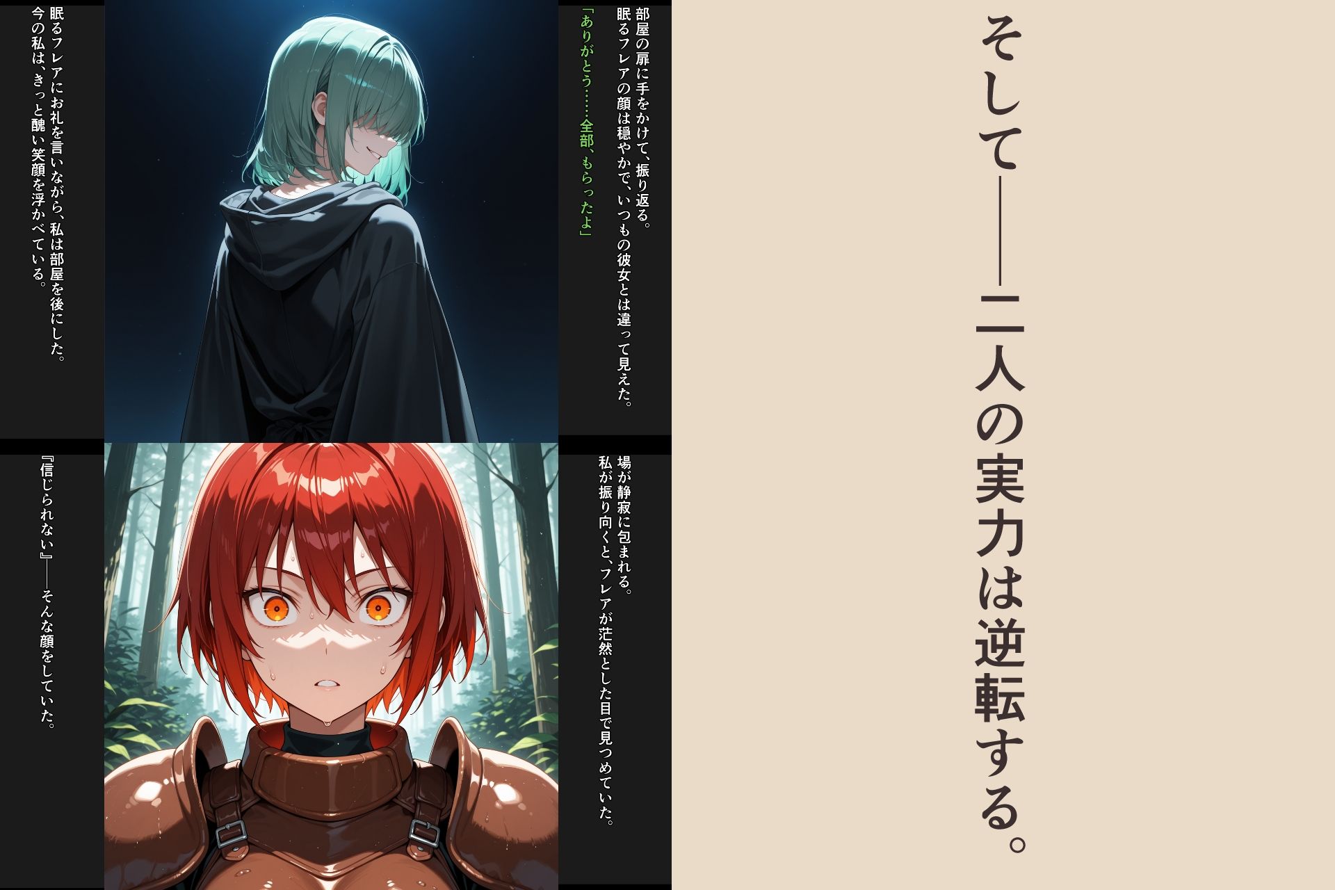奪うモノ〜喪われる剣技〜 サンプル5ページ目