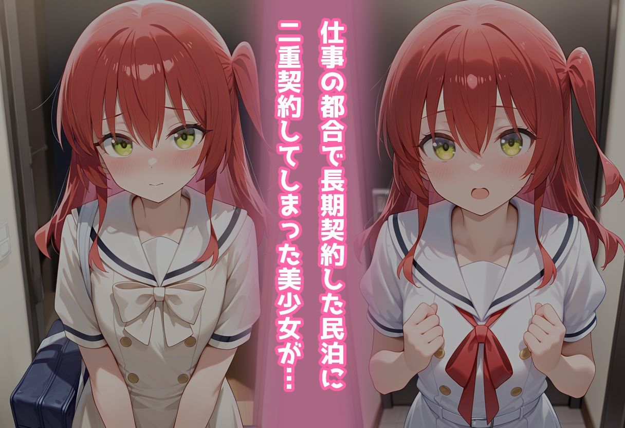 民泊トラブル！？…美少女と突然の強●ルームシェア性活 〜喜●郁代編〜 サンプル1ページ目