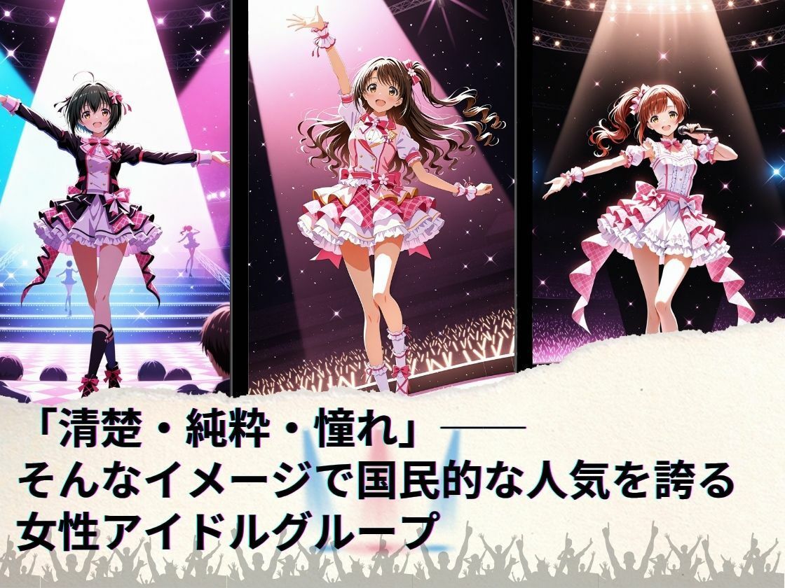 トップアイドルの裏帳簿 〜華やかさの裏に眠る営業記録〜 Cute 前編 サンプル1ページ目