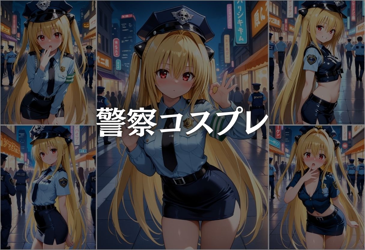 ハロウィンの夜に絶頂コスプレ性行為パーティー 金色の闇編 サンプル9ページ目